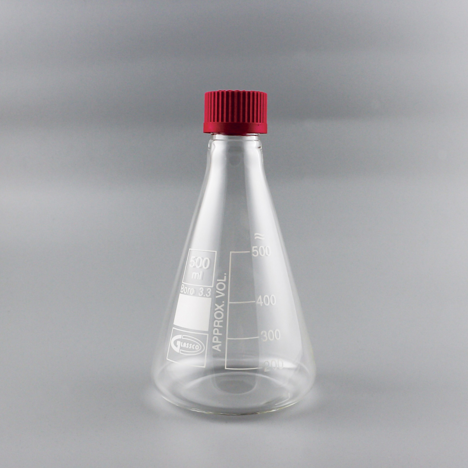 螺旋蓋三角瓶 Glassco