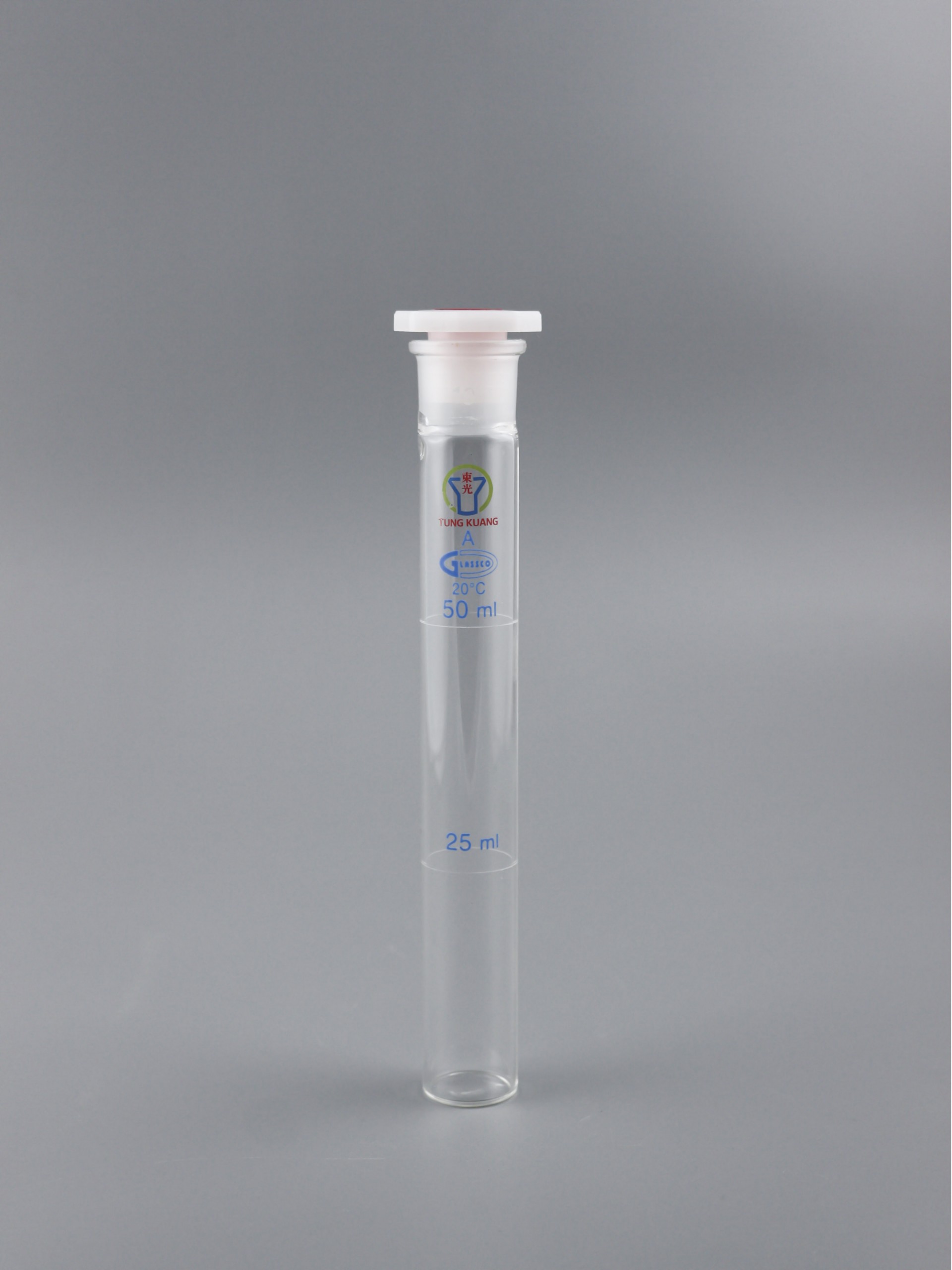 有栓刻度比色管 Glassco