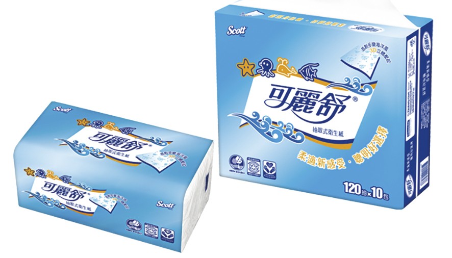 可麗舒抽取式衛生紙